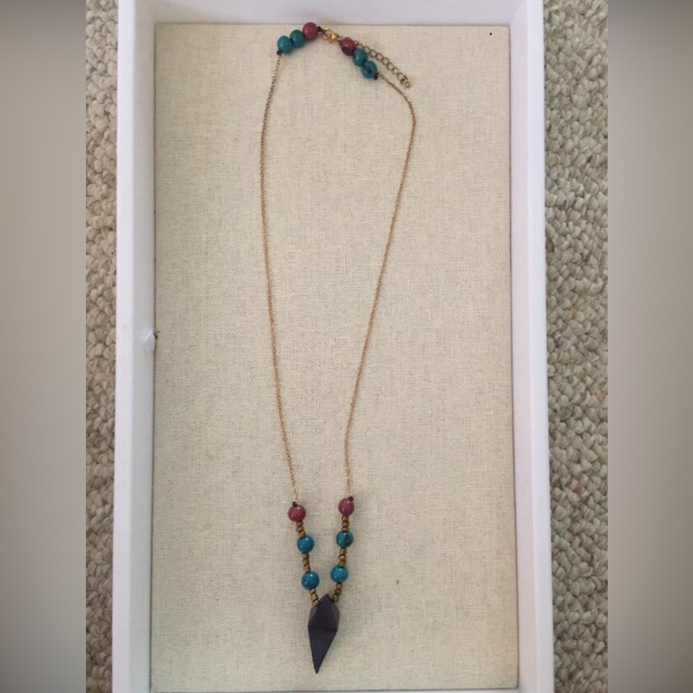 Noonday Collection Tagua Gem Necklace